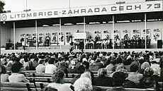 Zahrada �ech - 70. léta 20. století