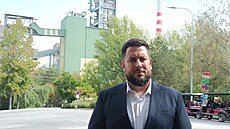 Milan Kadlec, �editel spole�nosti Holcim �esko, která provozuje cementárnu v...