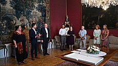 Momentka ze setkání v Arcibiskupské paláci v Olomouci. (9. zá�í 2026)