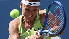 Marie Bouzková ve t�etím kole US Open