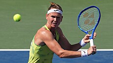 Marie Bouzková ve t�etím kole na US Open