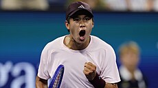 Ameri�an Learner Tien se hecuje ve t�etím kole US Open.