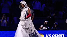 Japonská tenistka Naomi Ósakaová nastupuje k prvnímu kolu US Open.