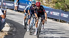 Marco Brenner, Valentin Paret-Peintre a Cristian Rodríguez ve stoupání na...