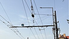 Elektrická výhybka se signaliza�ní lampou
