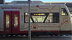 Motorové vozy z rodiny Stadler, které kraj objednal u �eských drah, jsou...