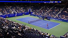 Linda Nosková a Thajka Lanlana Tararudíová hrají druhé kolo US Open.