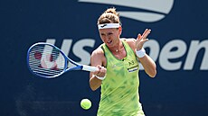 Marie Bouzková ve druhém kole US Open.
