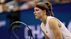 Karolína Muchová ve druhém kole US Open.