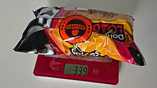 Za balení o celkové hmotnosti 339 gram� jsme zaplatili 189 korun, tedy 56 korun...