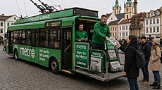 Abychom nebyli jen v Praze, do Jihlavy na Masarykovo nám�stí dorazil s pomocí...