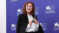 Susan Sarandonová na filmovém festivalu v Benátkách (6. zá�í 2026)