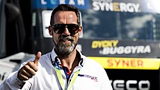 Jan Kalivoda, �éf komunikace týmu Buggyra ZM Racing, p�i mistrovství Evropy...