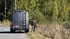 Finsko-ruská hranice u obce Nuijamaa. (7. zá�í 2026)
