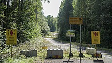 Finsko-ruská hranice u obce Nuijamaa (7. zá�í 2026)
