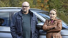 Marek Taclík a Tereza Ramba v seriálu Docent (2026)