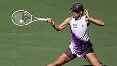 Polská tenistka Iga Swiateková b�hem US Open