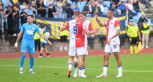 Slavia si zastřílela, mladíci ukázali potenciál. Jsem za ně rád, řekl Schranz