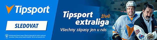 Tipsport extraliga 2026/27 živě - streamy najdete u Tipsportu.