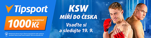 Sledujte KSW 121 živě díky streamům u Tipsportu