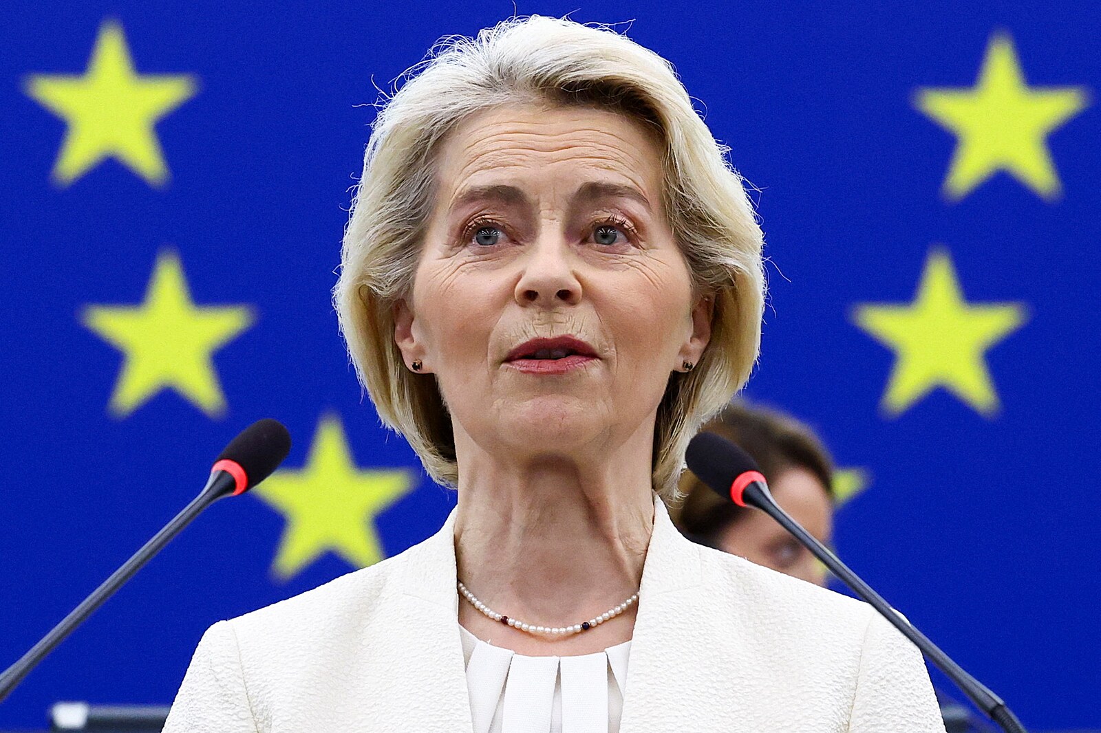 Nacionalisté a Rusko nesmí rozbít jednotu EU, řekla v projevu von der Leyenová