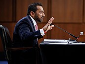 �éf Federálního ú�adu pro vy�et�ování (FBI) Kash Patel vypovídá na sly�ení...