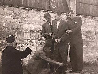 Vedoucí exekutivy odd�lení zlínského gestapa Karl Raschka byl popraven 13. zá�í...