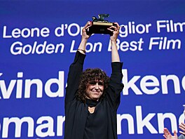 Re�isérka May el-Toukhyová slaví po p�evzetí Zlatého lva za nejlep�í film za...