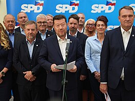 Zahájení horké fáze kampan� SPD p�ed komunálnímii a senátními volbami