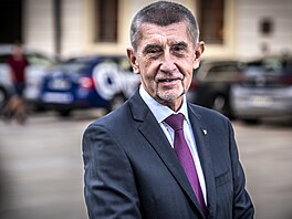 Premiér Andrej Babi� po setkání s prezidentem Petrem Pavlem.