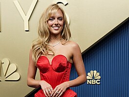Jessica Belkinová na cenách Emmy v Los Angeles (14. zá�í 2026)