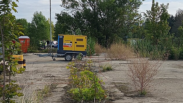 V ulici Na Radosti na pražském Zličíně jen několik set metrů od stanice metra...