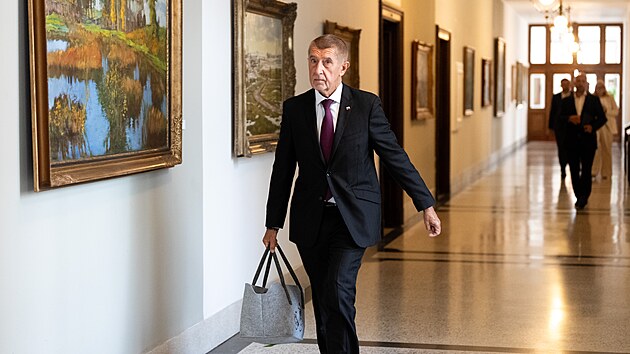 Premi�r Andrej Babi� p�ich�z� na jedn�n� vl�dy. Ta ma na programu m� mimo jin� n�vrh z�kona o ochran� ve�ejn�ho zdrav�. (14. z��� 2026)