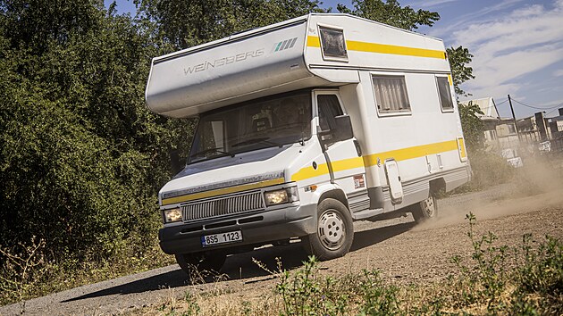Karavan Walda postaven� na z�kladech Fiatu Ducato.