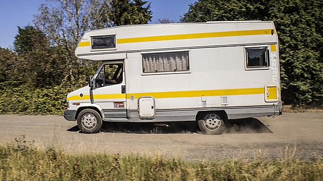 Karavan Walda postaven� na z�kladech Fiatu Ducato.