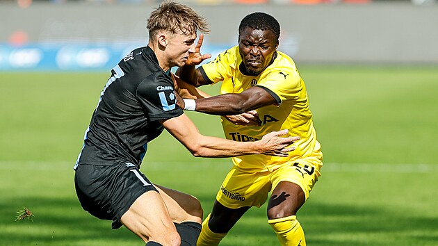Libereck� Petr Juli� (vlevo) a Solomon John z Mlad� Boleslavi