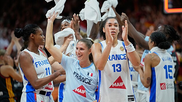 Radost francouzských basketbalistek
