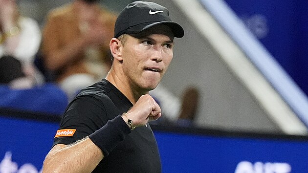 Martin Damm junior se hecuje na US Open.