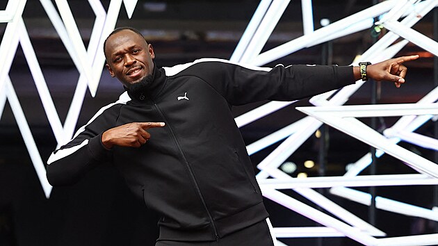 Usain Bolt den p�ed zah�jen�m ultim�tn�ho atletick�ho �ampion�tu v Budape�ti.