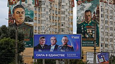 V Rusku probíhá kampa� p�ed volbami do Státní dumy. (15. zá�í 2026)