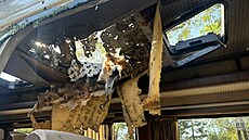 Ruský útok na autobus v Nikopolském okrese na jihovýchod� Ukrajiny zabil...