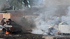 Ruský útok na autobus v Nikopolském okrese na jihovýchod� Ukrajiny zabil...