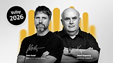 Volby 2026 s Petrem Kolá�em a Josefem Kopeckým