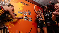 N�mecké basketbalistky slaví postup do semifinále MS.