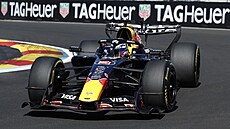 Max Verstappen b�hem kvalifikace na Velkou cenu �pan�lska
