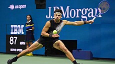 Americký tenista Ben Shelton v semifinále US Open.