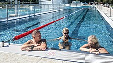 Na koupali�ti Dubice na �eskolipsku letos zlep�ili zázemí pro kemp i karavany,...