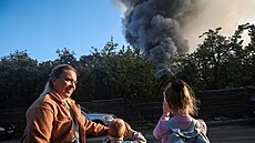 Ruský dronový útok na Kyjev (16. zá�í 2026)