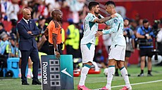 Ruben Neves a Cristiano Ronaldo.