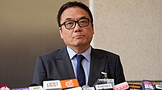 Steve Li Kwai-wah, vrchní dozorce Odd�lení pro národní bezpe�nost (NSD), hovo�í...